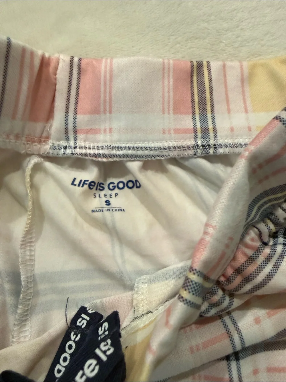 Life is Good Ladies 3 Piece PJ Set Size Small D94
